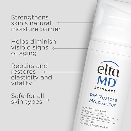EltaMD PM Restore: crema nocturna ligera que restaura humedad.