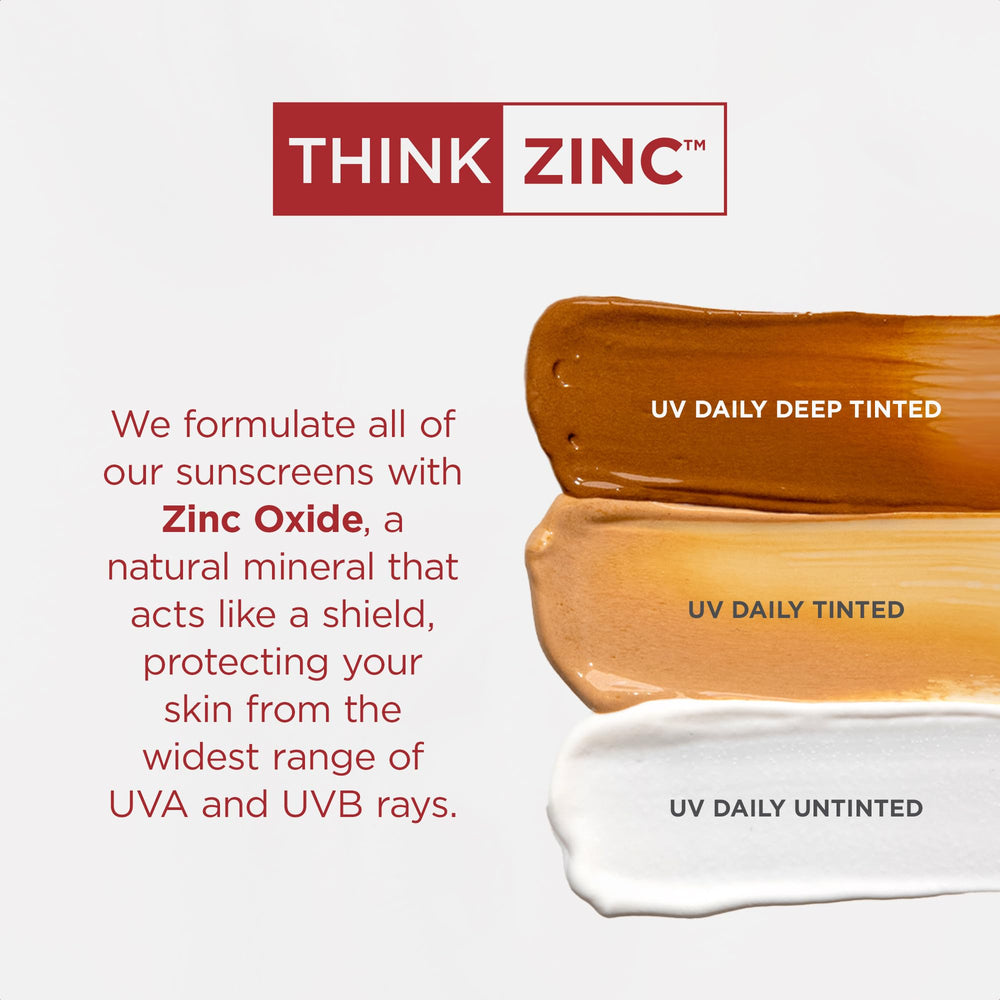 No white cast feature emphasized on EltaMD UV Daily SPF 40 fragrance-free sunscreen.