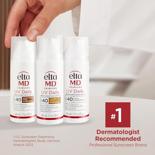 Packaging image highlighting travel-friendly 0.5 oz pump for EltaMD UV Daily SPF 40.
