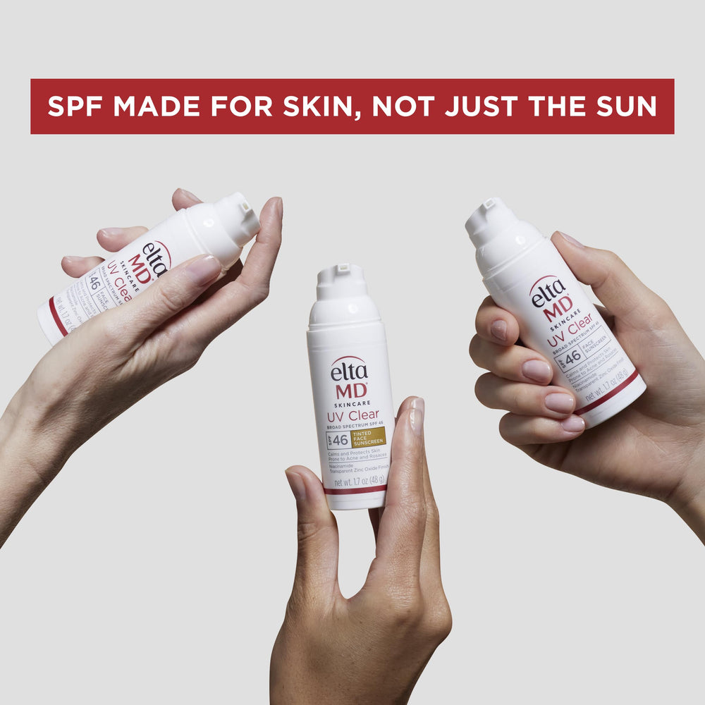 EltaMD fragrance-free formula suitable for sensitive skin testing.