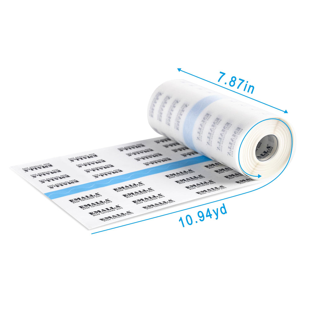 Protección invisible de Emalla GRECE para tatuajes recién hechos.