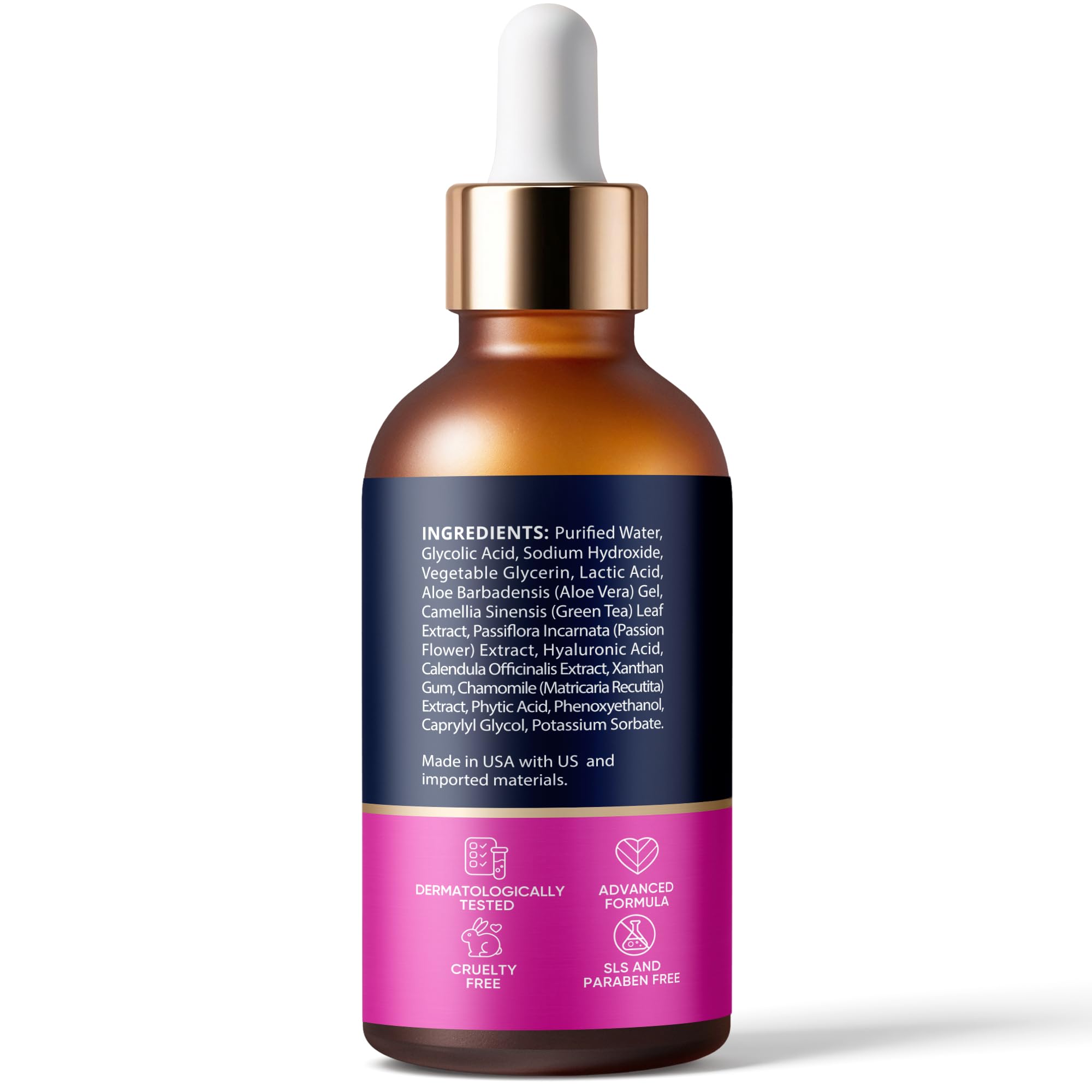 Rutina nocturna con suero glicólico 15% de Ember Cloud