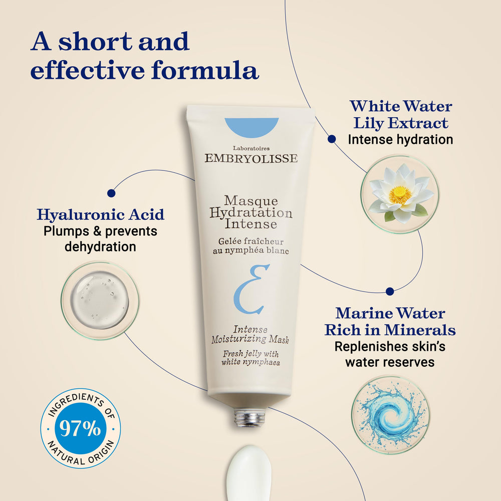 Embryolisse infusión mineral marina para piel radiante y saludable.