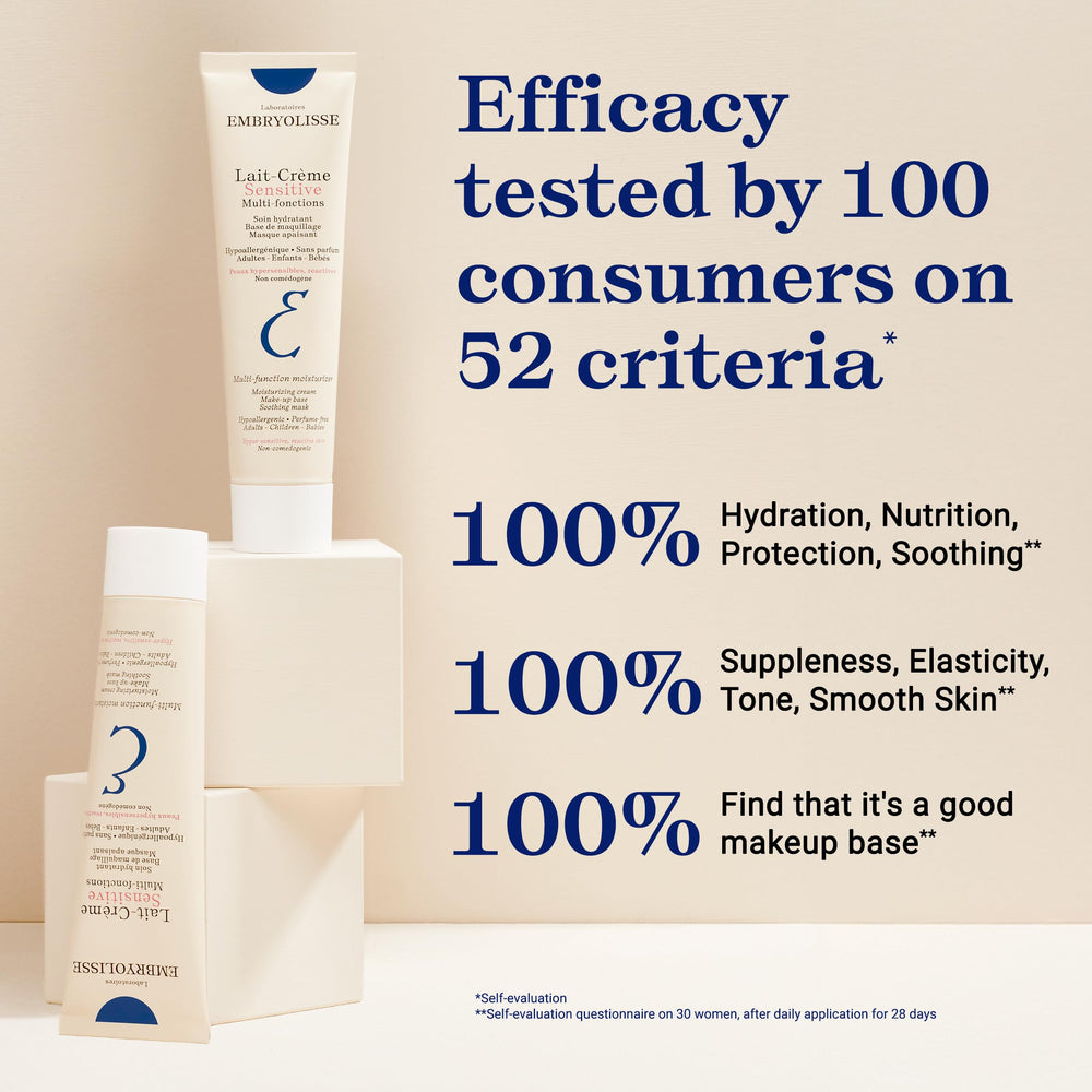 Embryolisse Lait-Crème Sensitive, formato 30 ml para viajes.