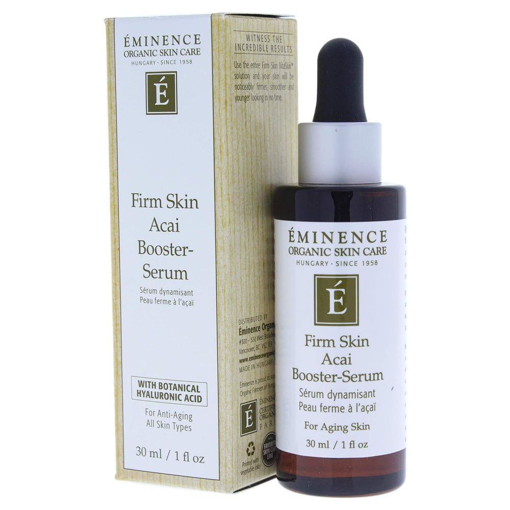 Eminence suero potenciador de acai: empaque compacto para viaje.