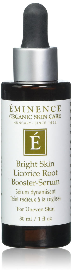 Eminence suero brillo con raíz de regaliz en botella para tono uniforme