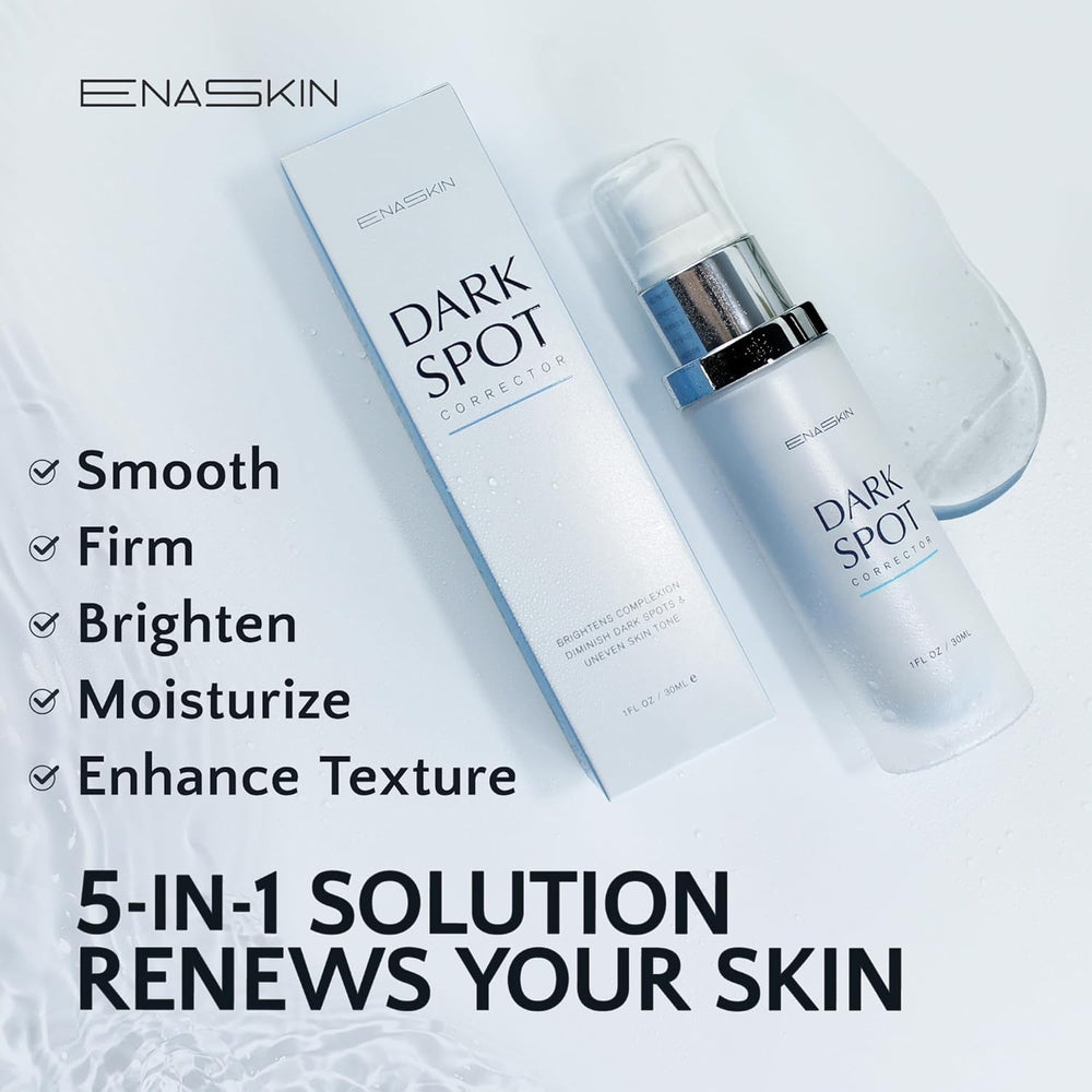EnaSkin suero textura suave: se absorbe rápido, ideal para mañana y noche.