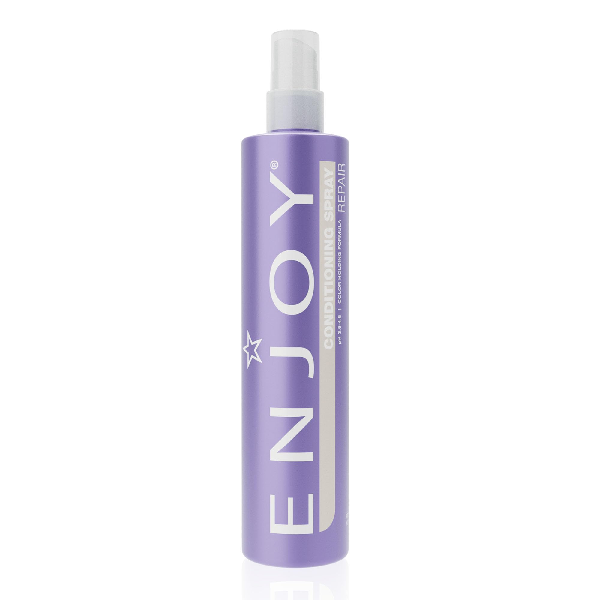 Enjoy Conditioning Spray: botella desenredante para facilitar peinado y proteger el color