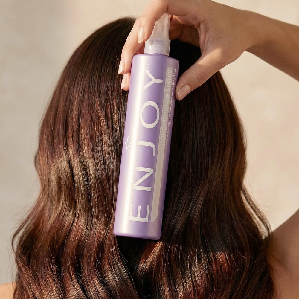 Enjoy Conditioning Spray: aporta brillo y suavidad, ideal para uso diario