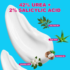 Envisha crema urea 42% para manos: hidrata piel seca y áspera.