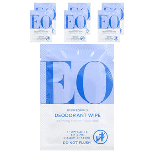 EO Desodorante Lavanda: embalaje compacto para llevar y refrescar al instante.