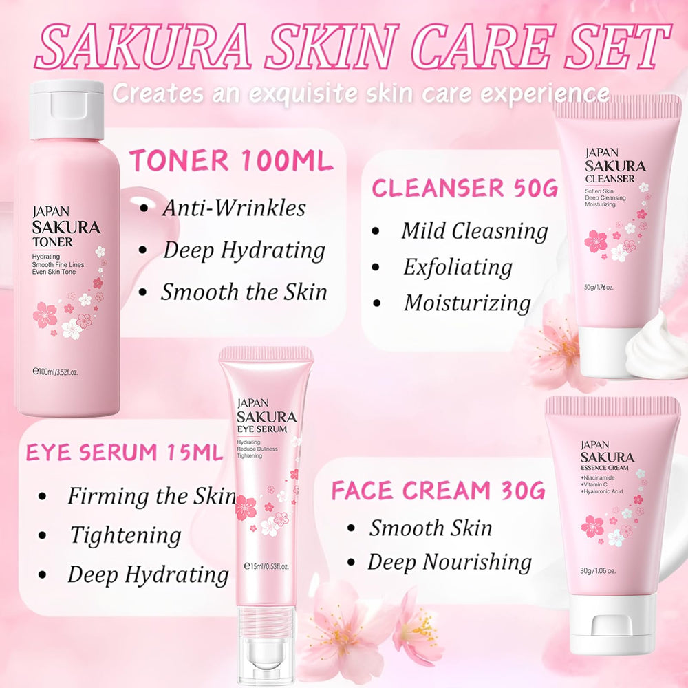 EONFAVE Sakura sérum facial: nutrición ligera para un tono uniforme