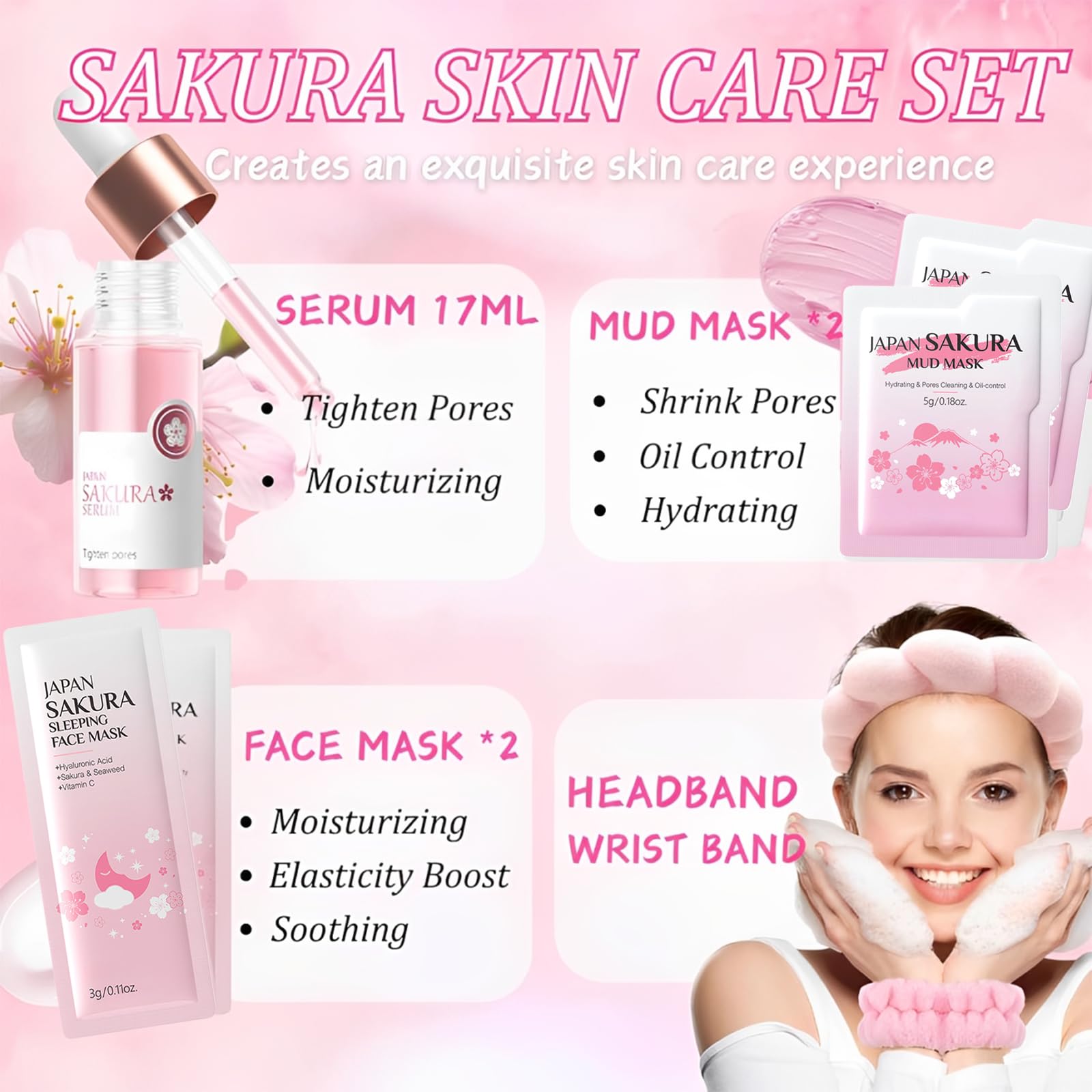 EONFAVE Sakura tónico facial: equilibrio y vitalidad para el día