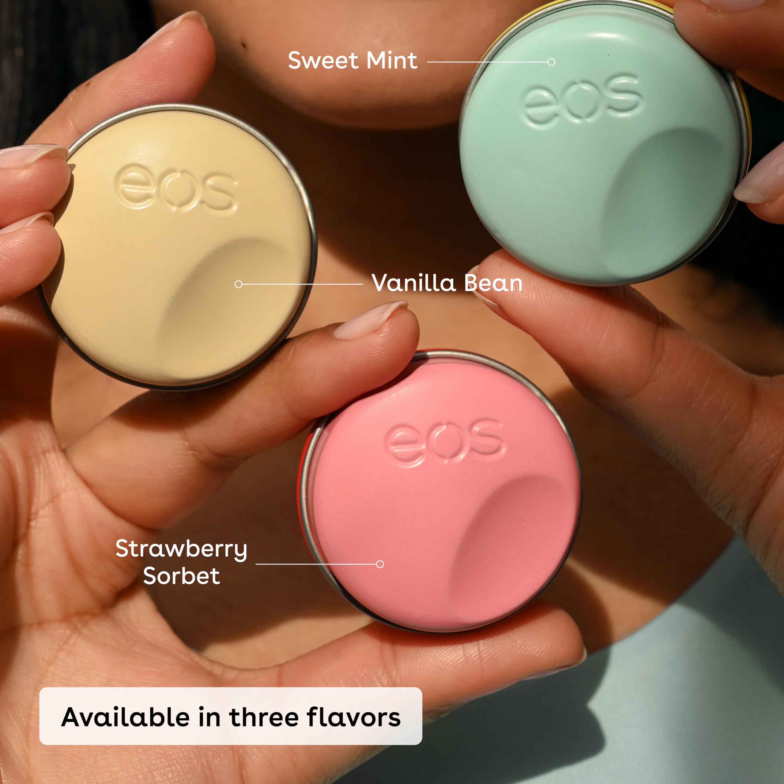 Envase 100% reciclable y carton FSC de eos.