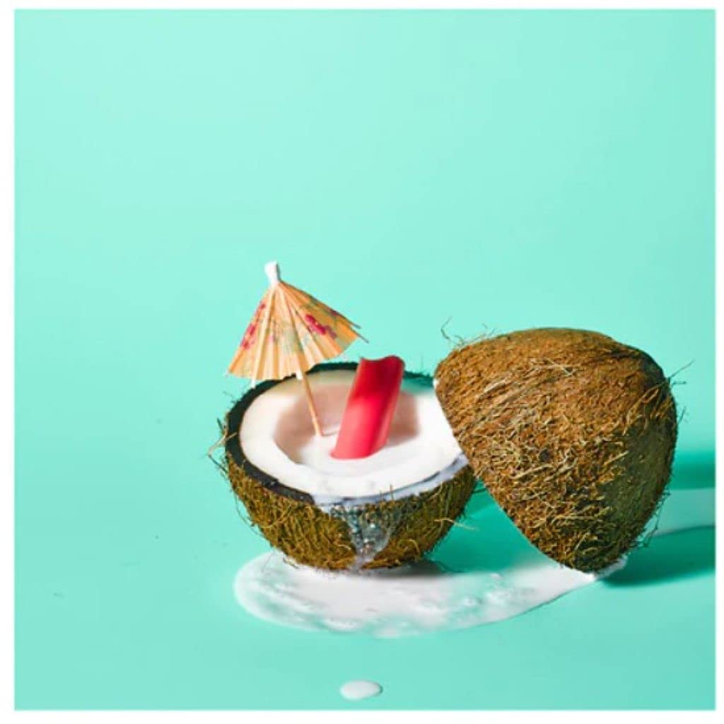 EOS bálsamo labial, protección diaria con leche de coco.