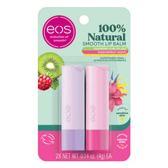 Bálsamo EOS Frambuesa-Kiwi Salpicadura hidrata labios sensibles.