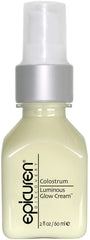 Epicuren DISCOVERY crema calostro iluminadora, aplicación suave para piel hidratada.