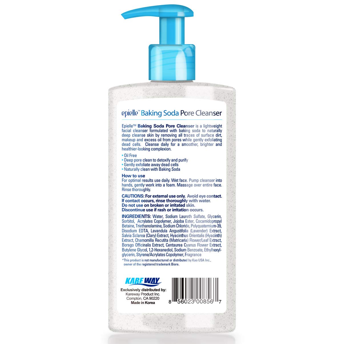 Espuma facial suave de Epielle con exfoliación ligera