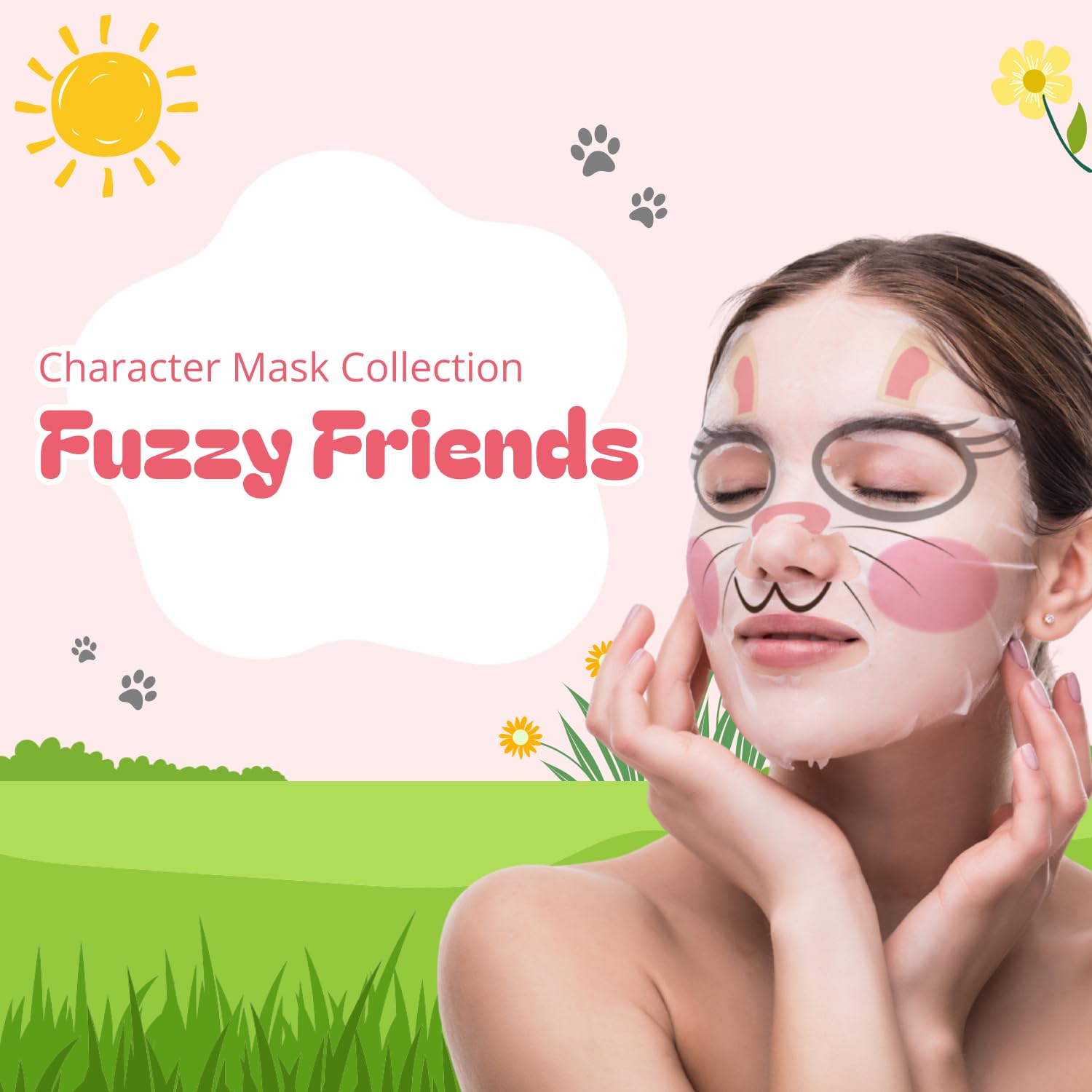 Mascarilla facial Epielle para spa en familia, ideal para reuniones