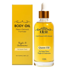 ERAE Queen Aceite corporal prensado en frío para hidratación profunda