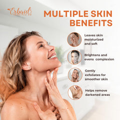 Jabón Erbaid Persimón para toda la familia, apto para hombres, mujeres y niños.