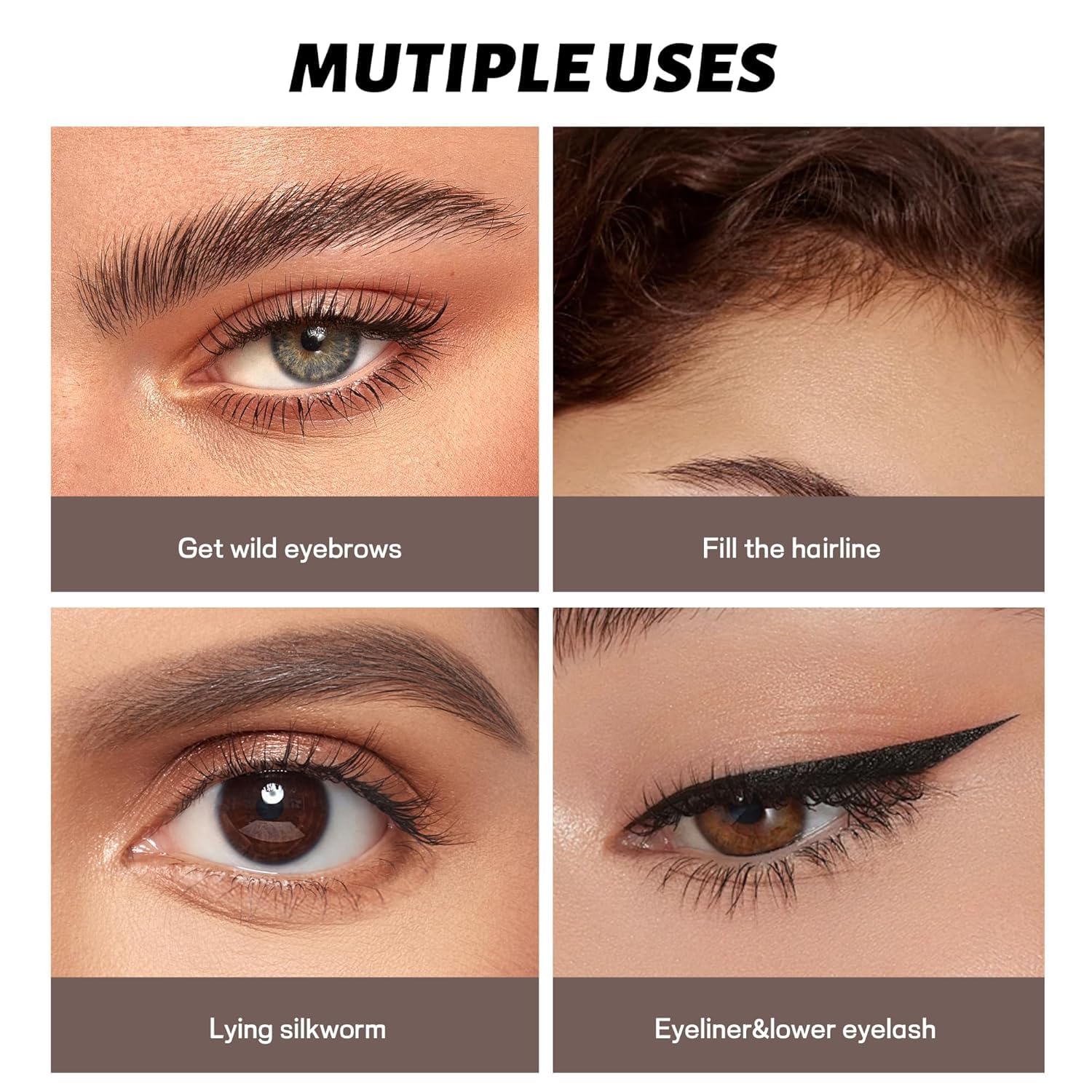 Espoce lapiz cejas vegano y libre de crueldad.