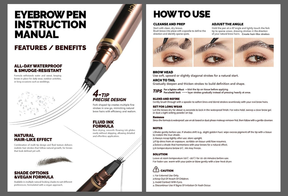 Espoce Tonos cejas 5 variantes para combinar con tu color