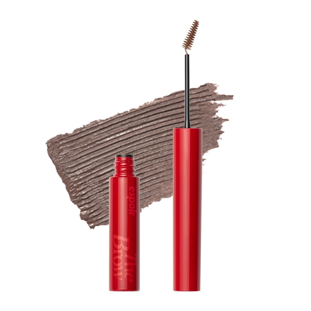 Espoir fijador de color para cejas con brocha delgada define cejas suavemente.