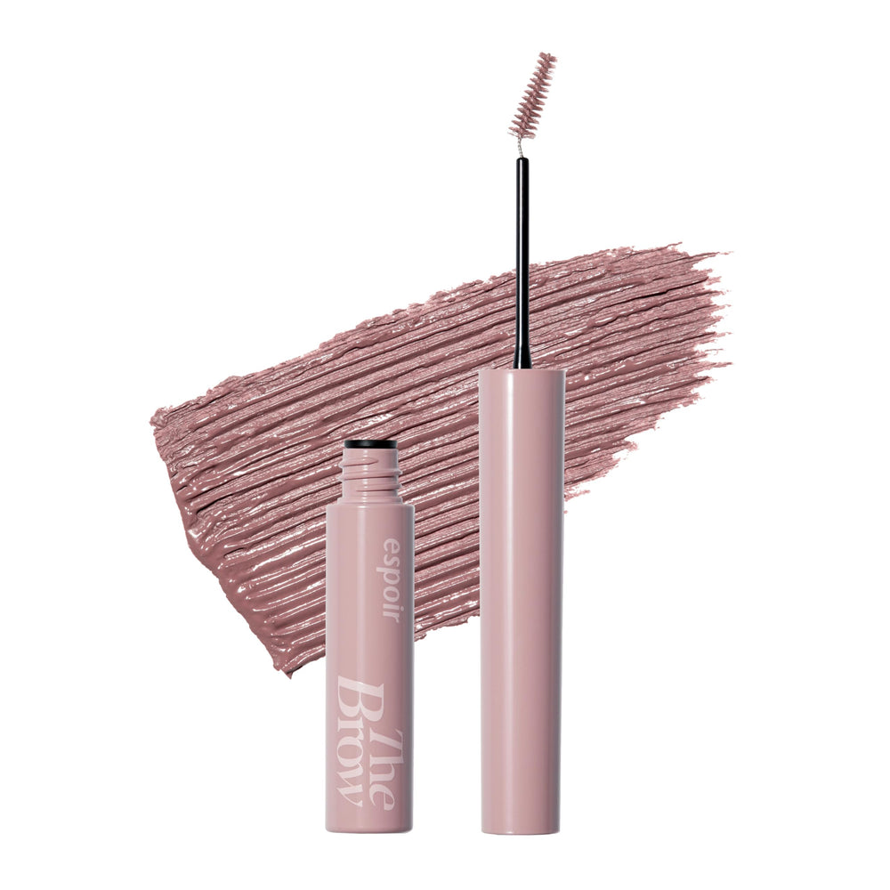Espoir fijador de cejas 5 rosa empolvado, aplicación suave para definición natural.