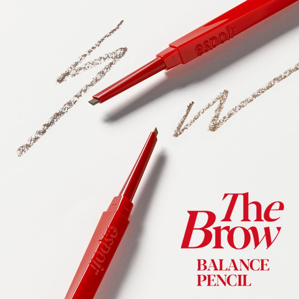 Espoir lápiz cejas equilibrio muestra color natural para cejas definidas.