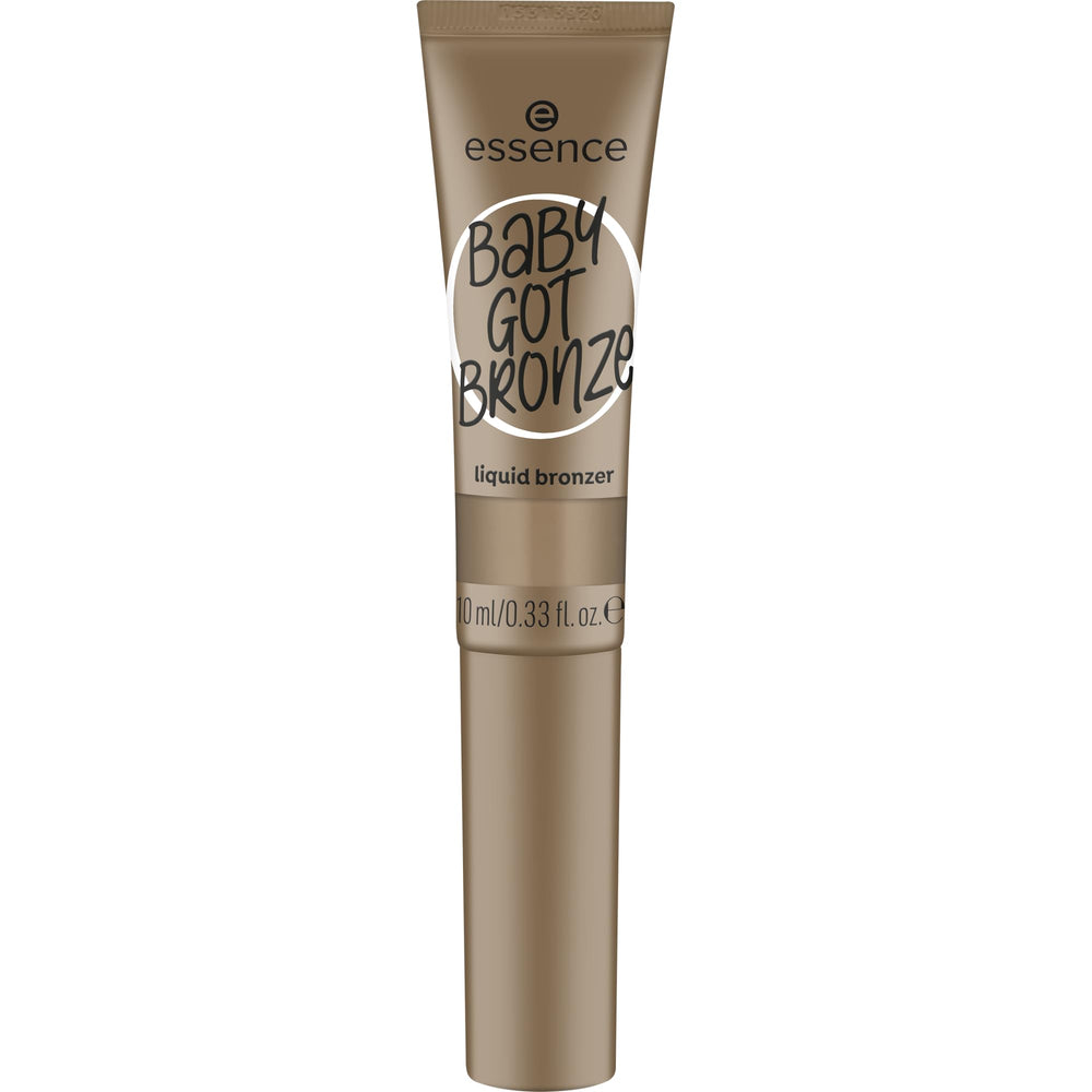textura ligera del bronceador líquido essence con acabado uniforme