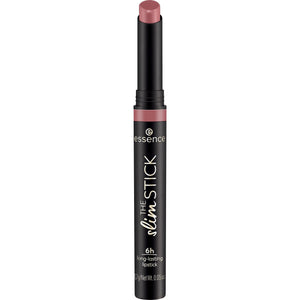 essence barra de labios delgada, acabado velvet matte para color duradero