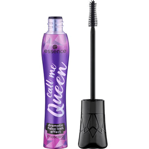 essence Call Me Queen Máscara, cepillo elastómero para volumen y definición.