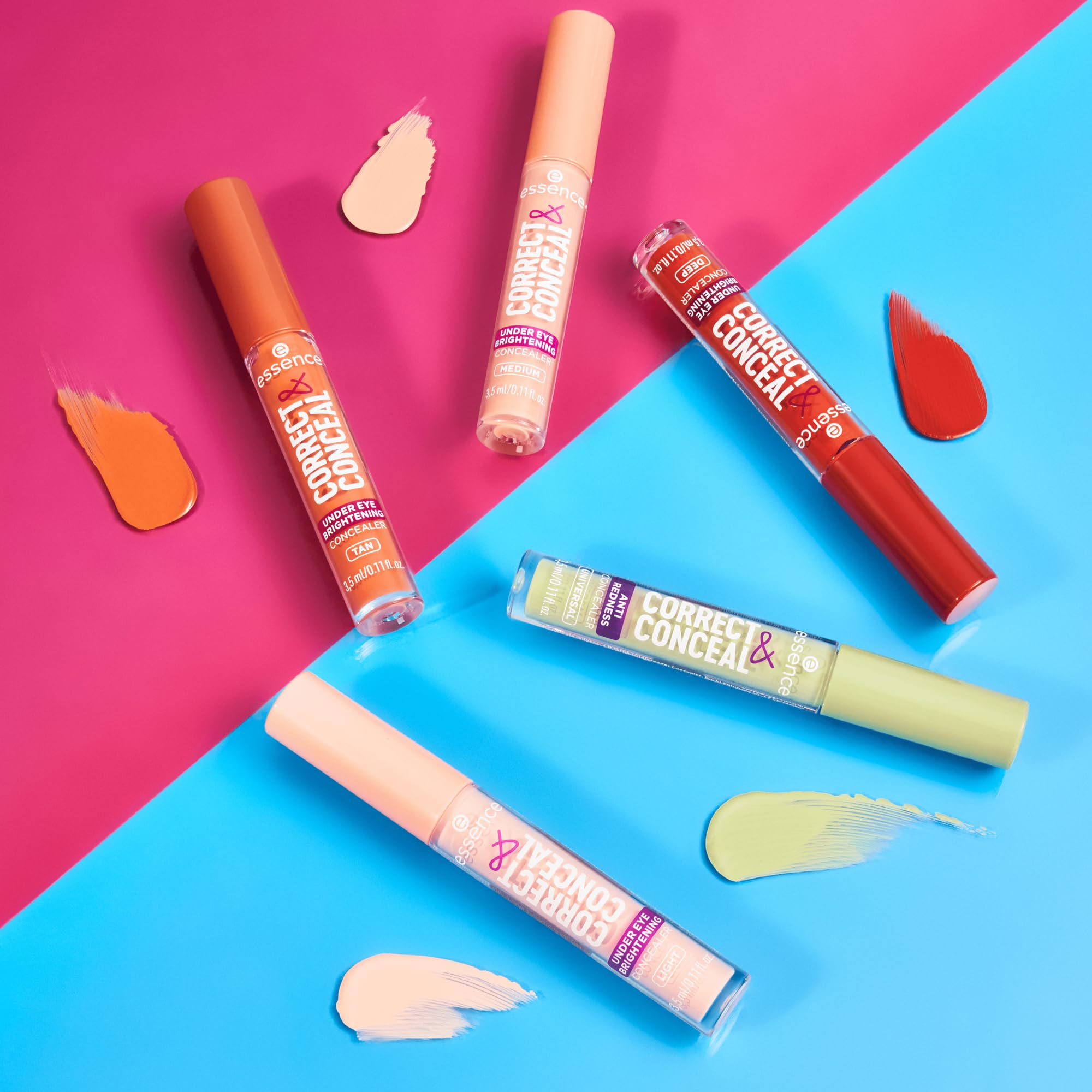 essence Corrector e Iluminador vegano libre de crueldad para ojeras.