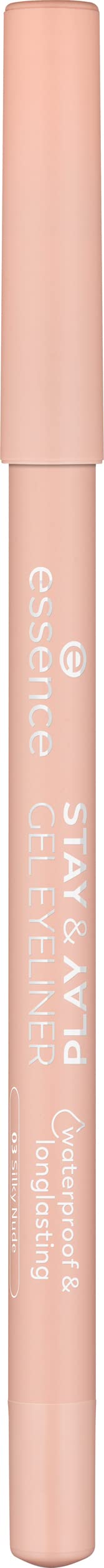 Delineador essence con aplicación suave para trazos precisos.