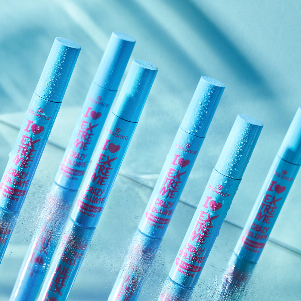 essence Mascara de volumen extremo impermeable – fabricada en Luxemburgo y libre de crueldad