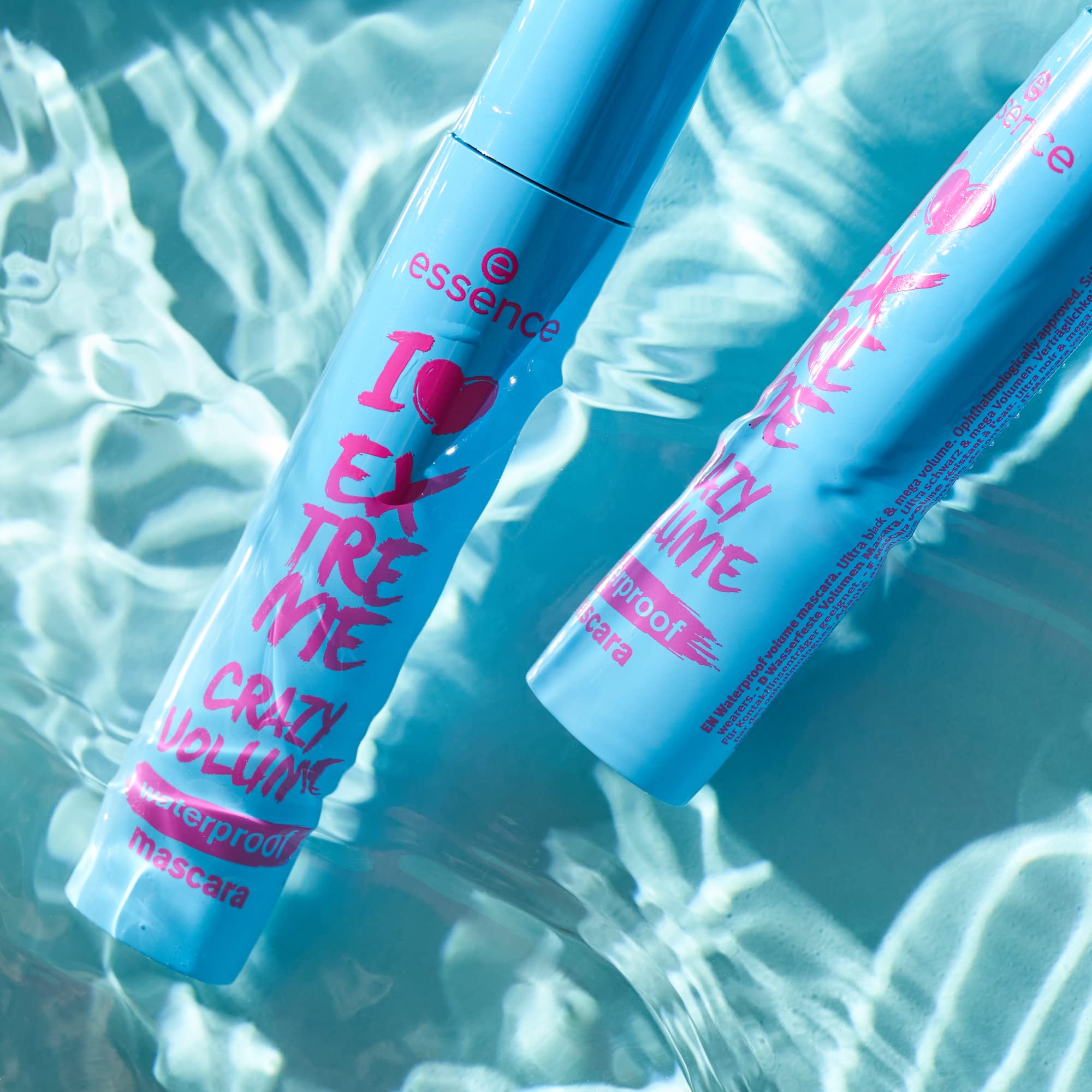 essence Mascara de volumen extremo impermeable – producto vegano y libre de crueldad