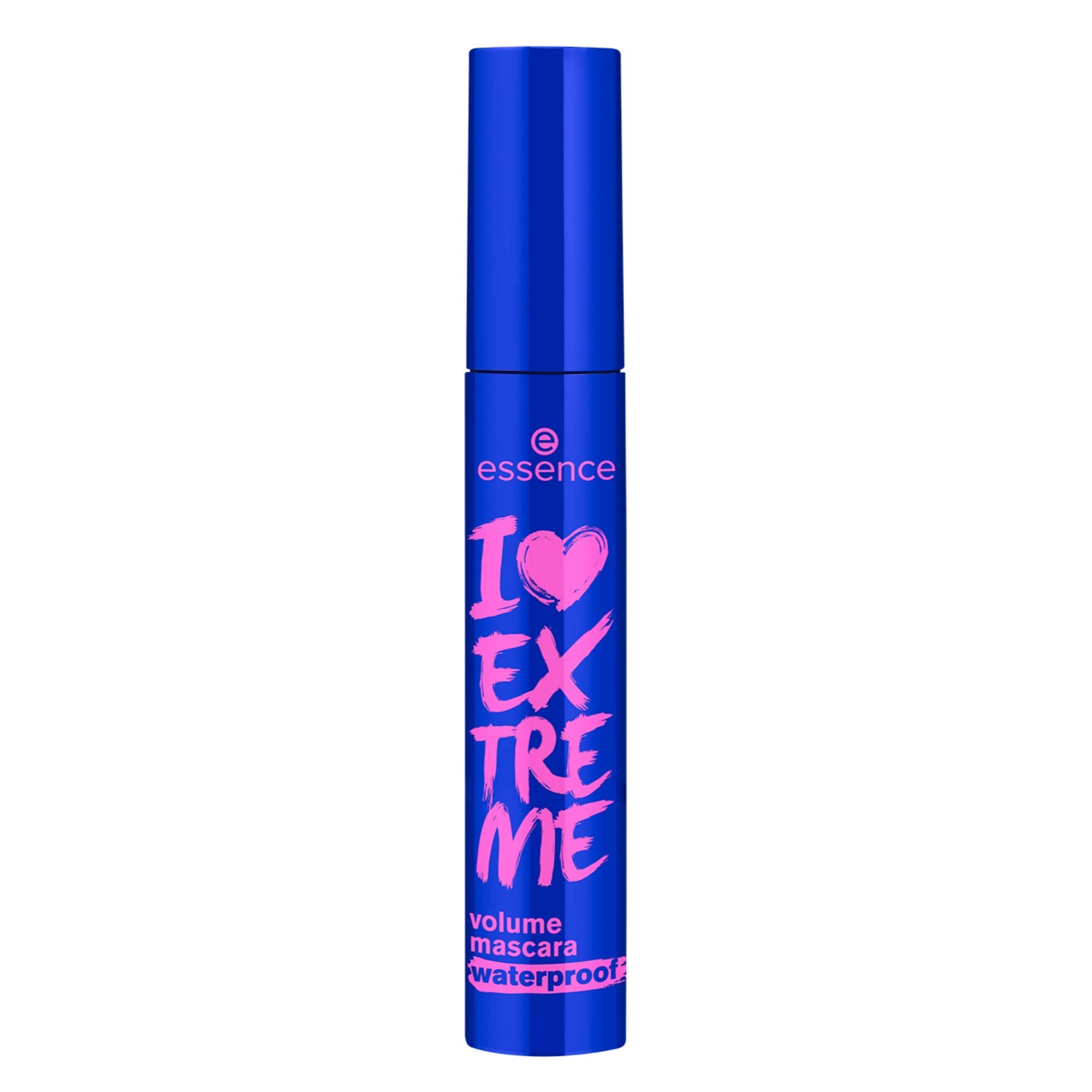 essence máscara volumen extremo con aplicador ancho para definir pestañas