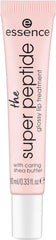 essence Peptacular Brillo Labial en bote, nutrición para labios suaves.