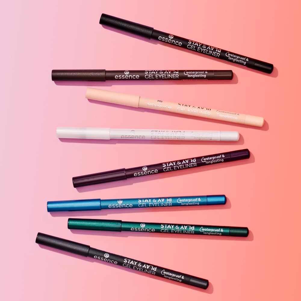 Stay & Play Gel Eyeliner sin fragancia para aplicación suave.