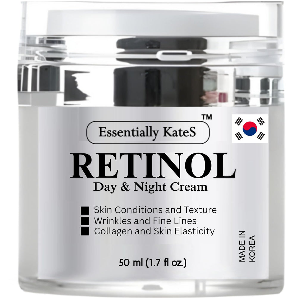 Essentially KateS Retinol Cream en rostro para apariencia fresca y revitalizada.