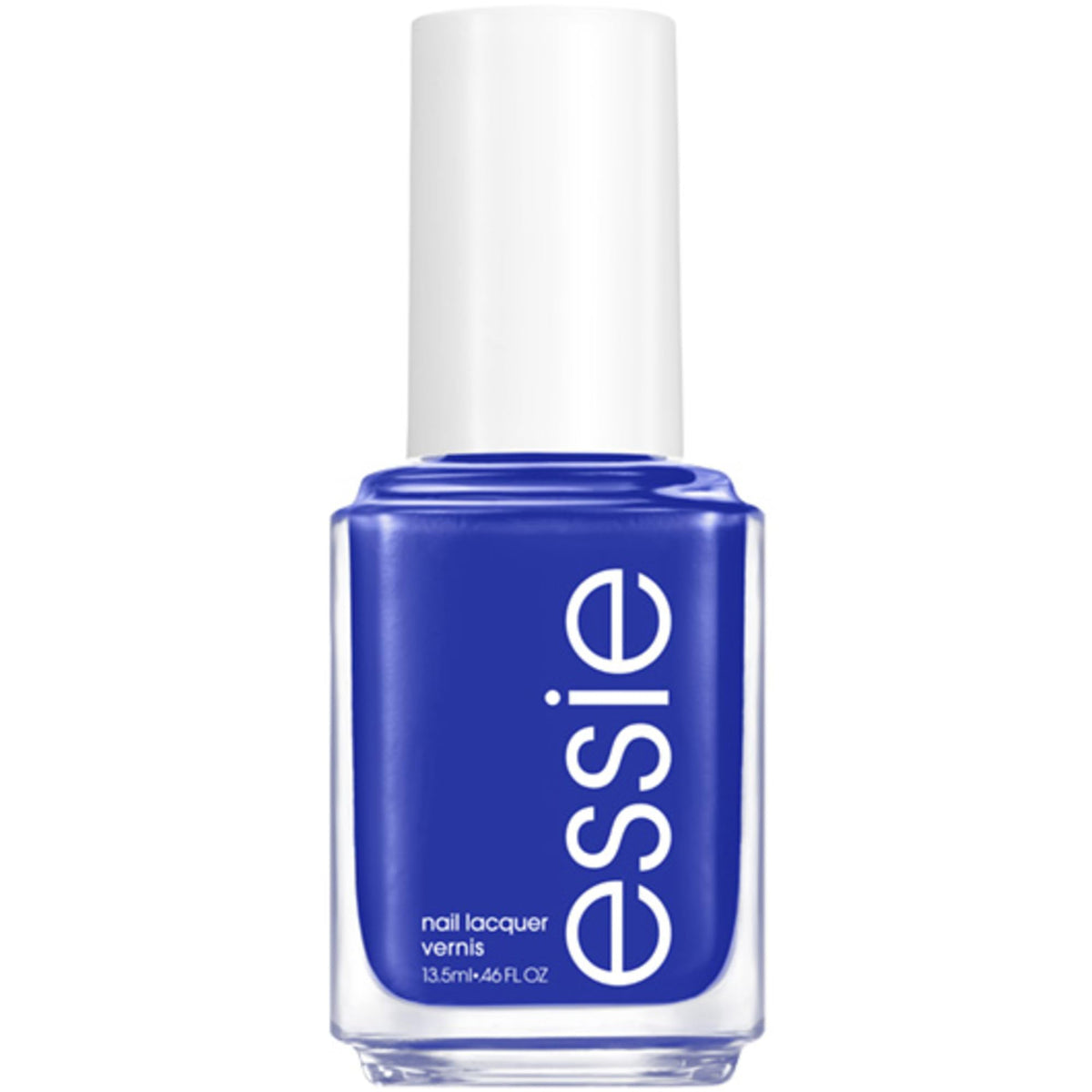 essie Butler Please: laca azul brillante con acabado cremoso y duradero.