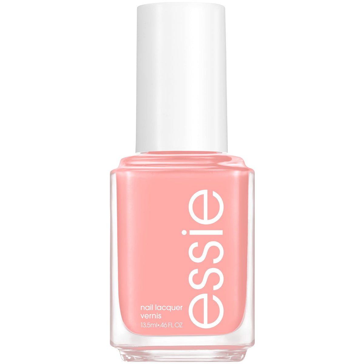 Esmalte essie Day Drift Away, botellita rosa suave, acabado cremoso y cobertura uniforme.