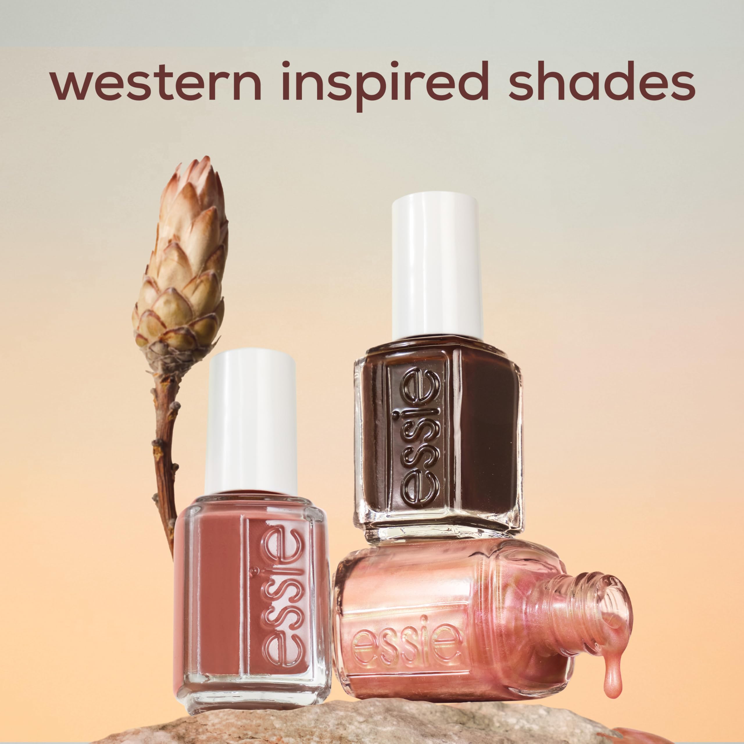 essie esmalte marrón vegano sin crueldad para uñas conscientes