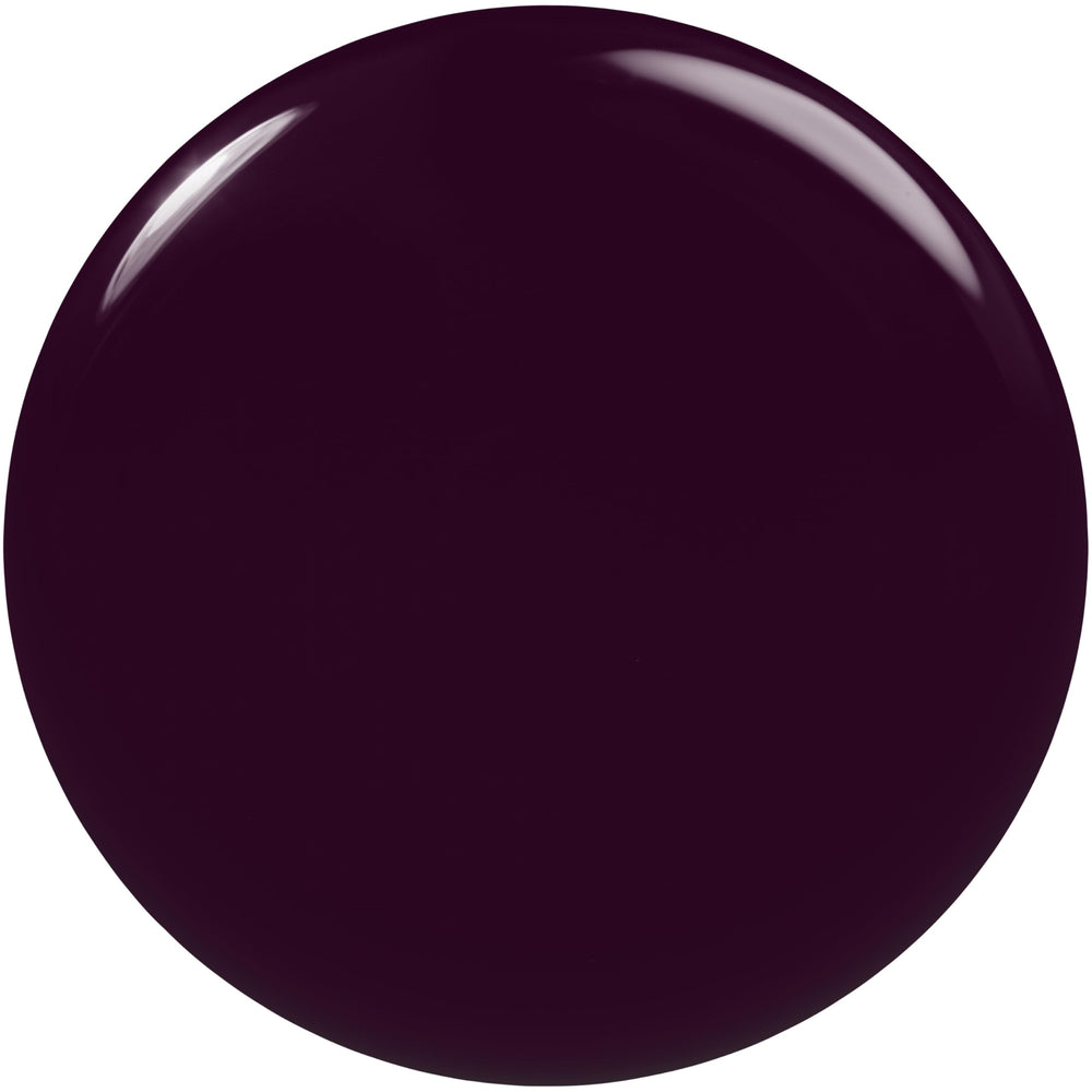 Muestras de color morado essie para comparar acabados