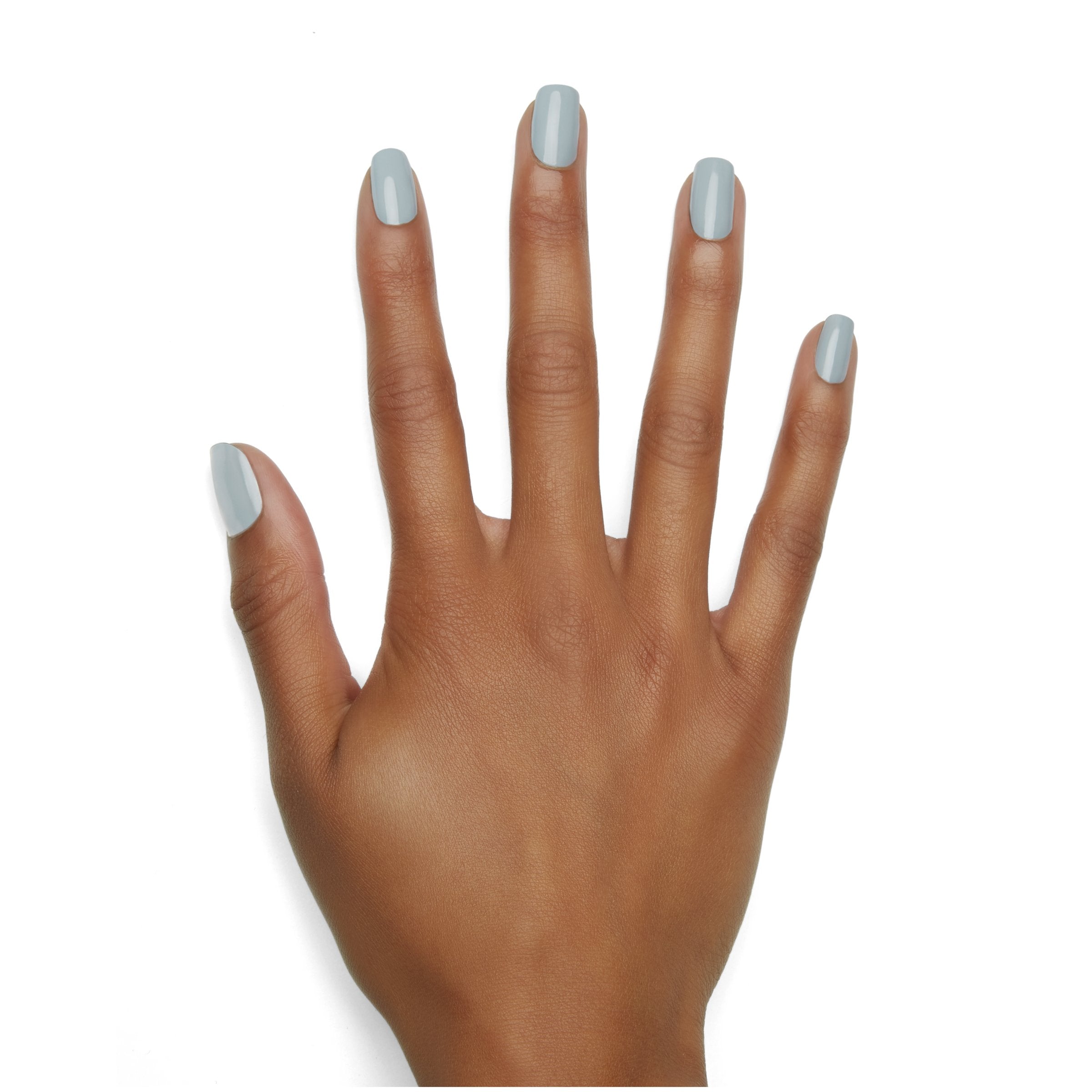 Paleta de tonos neutros y azules de essie.