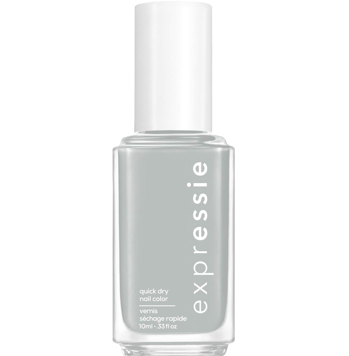 essie Expressie secado rápido en In The Modem, tono gris claro para uñas.