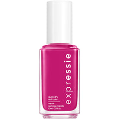 essie expressie secado rápido en tono rosa cremoso, ideal para retoques rápidos.