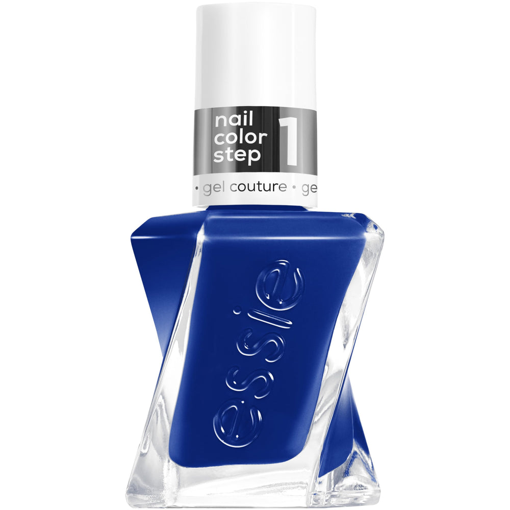essie Gel Couture en botella azul para color intenso y duradero