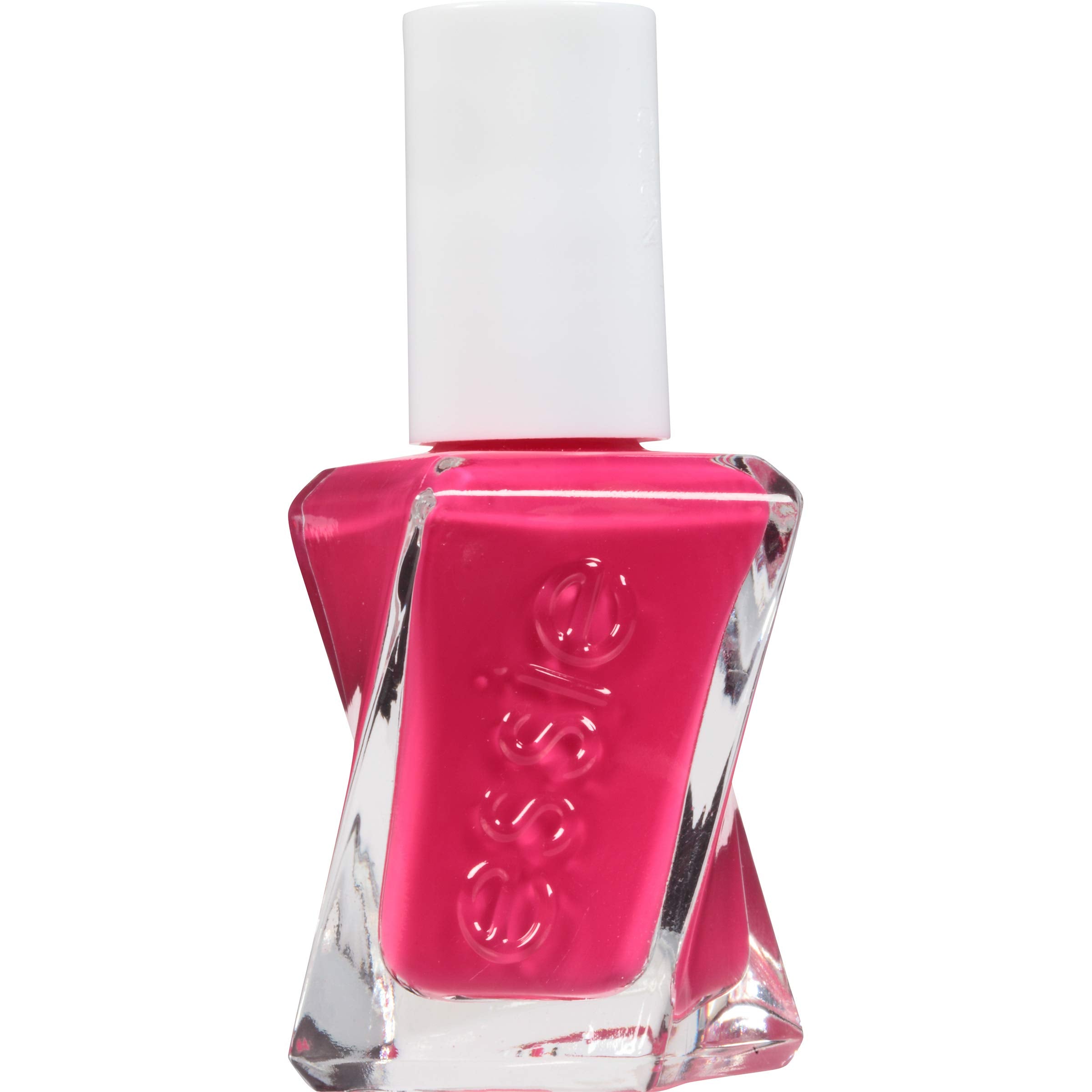 essie gel couture el it-factor: tono rosa fucsia brillante para uñas llamativas